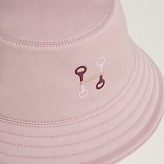 Fred H Mors bucket hat - Pink | Hermès USA